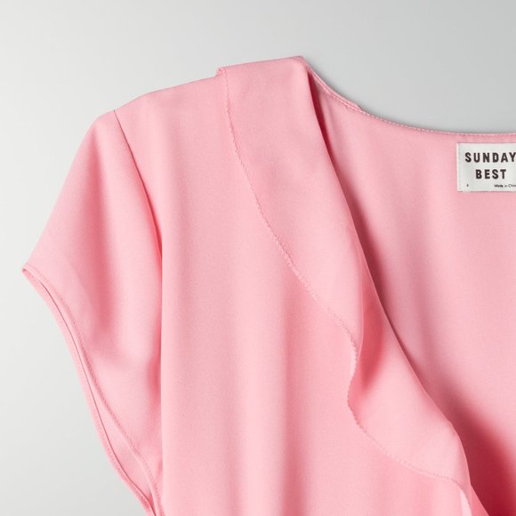 Aritzia Dresses Aritzia Sunday Best Pink Savoy Dress Poshmark